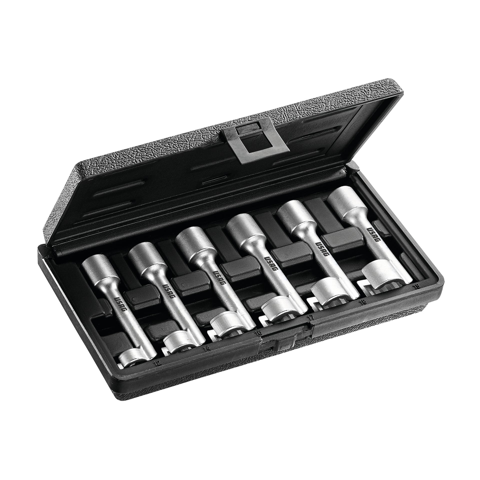 884 C/S6 - 6 clés pour raccords de tuyauterie d'injecteur - Usag - U08841000 884 C/S6 - 6 clés pour raccords de tuyauterie d'injecteur - Usag - U08841000